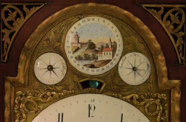 Man sieht das Ziffernblatt einer Uhr mit Datumsanzeige als Symbolbild für die Rubrik aktuelle Termine.