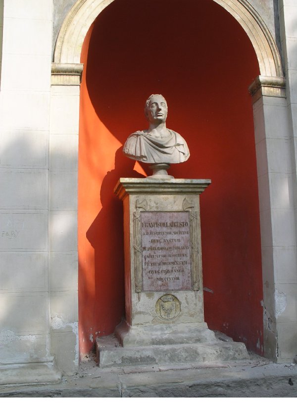 Sibiu, Bust of Emperor Franz I, 1829 