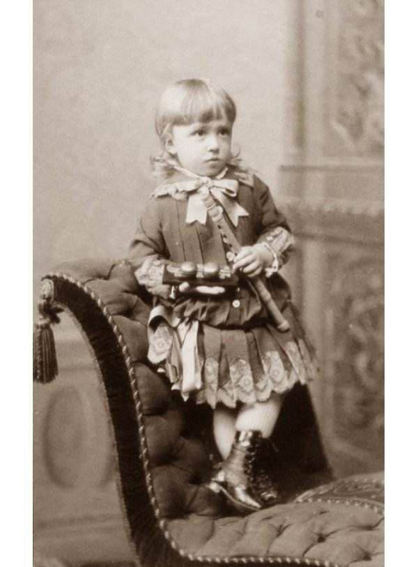 Kinderporträt (Ende 19. Jh.), Sammlung hist. Fotografien des Siebenbürgischen Museums